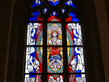 Die Chorfenster in Sankt Crescentius (Foto: Karl-Franz Thiede)